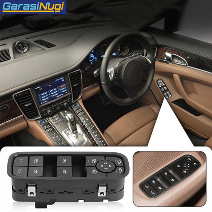 Master Power Window For Panamera Cayenne 971 9YA 9Y0 Switch Tombol Kunci Pintu
