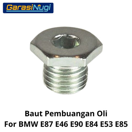 Baut Pembuangan Oli Mesin BMW E46 E90 E53 Oil Drain Screw Plug Mesin N46 N42 11137568309