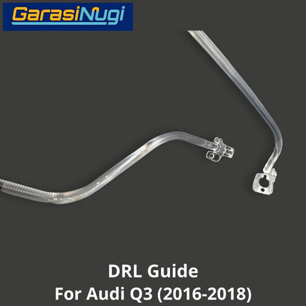 DRL Guide AUDI Q3 Eyebrow Angel Eyes LED Lampu Senja (2016-2018)