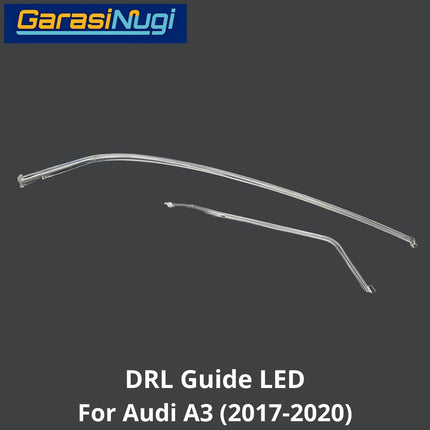 DRL Guide AUDI A3 LED Angel Eyebrow Light Lampu Senja (2017-2020)