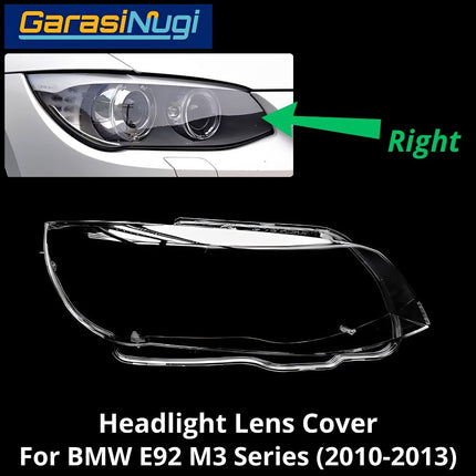 Mika Headlight For BMW E92 E93 LCI Lens Kaca Cover Lampu Depan M3 (2010-2013)