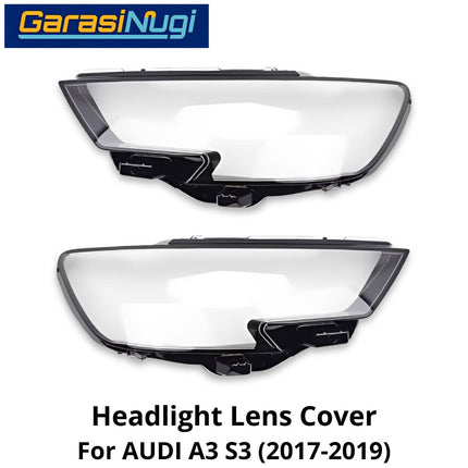 Mika Headlight AUDI A3 S3 (8V) Facelift Lens Kaca Cover Lampu Depan (2017-2019)