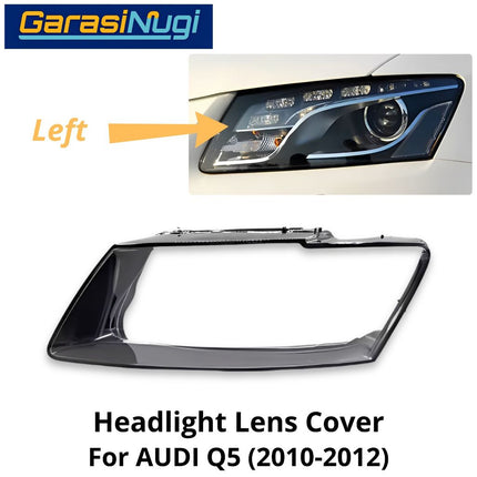 Mika Headlight AUDI Q5 8R Pre-Facelift Lens Kaca Cover Lampu Depan (2010-2012)