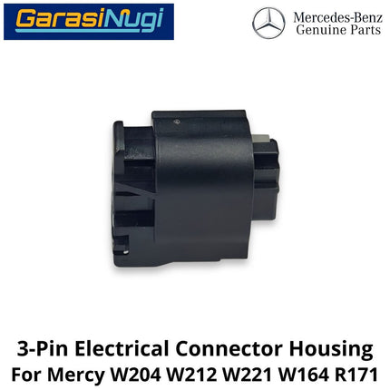 3-Pin Electrical Mercy W204 W212 W220 R171 Connector Housing Rumah Konektor Listrik Mercedes C200 E200 S300