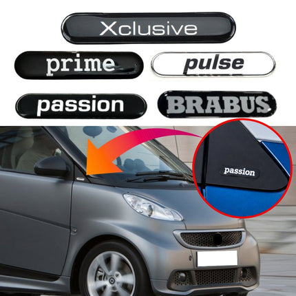 Emblem Pilar Spion Luar Smart Fortwo W451 Original Badge Exterior 2007 - 2015
