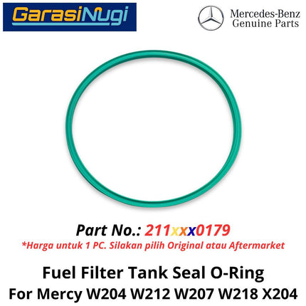 Fuel Pump Mercy W204 W212 W207 X204 Filter Tank O-Ring Tanki Pompa Bahan Bakar Mercedes C200 E200 GLC