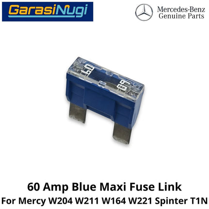 60A Fuse Link Mercy W204 W211 W164 W221 Penghubung Sekring 60 Ampere 000000004217 Mercedes C200 E200 ML