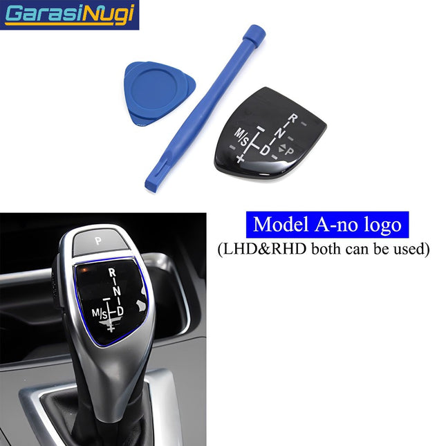 Gear Lever Cover For BMW F10 F30 F32 F20 Stiker Penutup Panel Knob Tuas Gigi 316 320 520 528 X3 X5