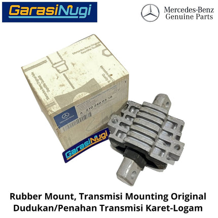 Rubber Mount Mercedes W202 W210 R170 Mounting Penahan Transmisi Original 2102400318 Mercy C180 C200 E300