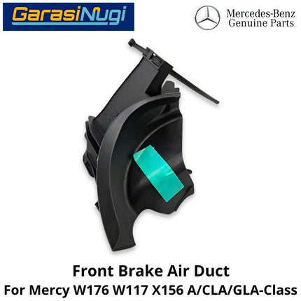 Front Brake Mercy W176 W117 X156 Air Duct Cover Tutup Penghalang Udara Rem Depan Mercedes A200 CLA GLA
