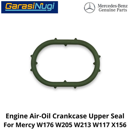 Engine Air-Oil Mercy W176 W205 W117 X156 Crankcase Upper Seal Segel Katup Ventilasi Udara Bak Oli Mercedes A200 C200 CLA