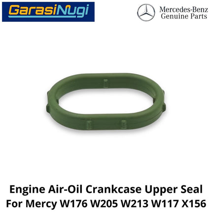 Engine Air-Oil Mercy W176 W205 W117 X156 Crankcase Upper Seal Segel Katup Ventilasi Udara Bak Oli Mercedes A200 C200 CLA