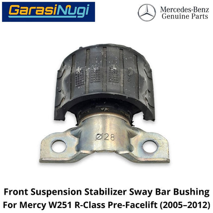 Front Suspension Mercy W251 Stabilizer Sway Bar Bushing Karet Penstabil Suspensi Depan Mercedes R350