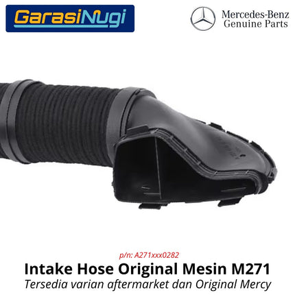 Air Intake Hose Mercedes W203 C209 Mesin M271 Selang Saluran Masuk Udara Original C180 C200 CLK200
