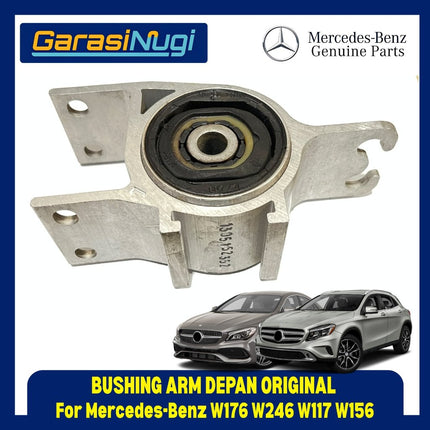 Mercedes W246 W117 W156 Bushing Arm Lower Depan Metal Bearing Element Original B180 B200 GLA CLA