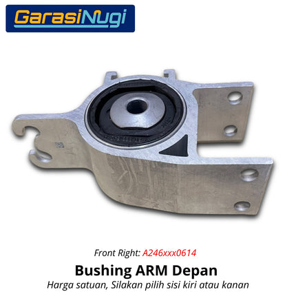 Mercedes W246 W117 W156 Bushing Arm Lower Depan Metal Bearing Element Original B180 B200 GLA CLA