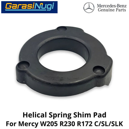 Helical Spring Mercy W205 AMG R230 R172 Pad Bantalan Atas Pelat Pegas Koil Mercedes C200 Sl SLK