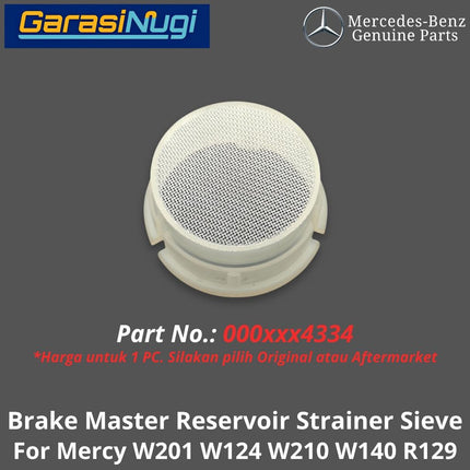 Brake Master Mercy W201 W210 W140 R129 Reservoir Strainer Sieve Saringan Tangki Minyak Rem Mercedes 190 E200 SL
