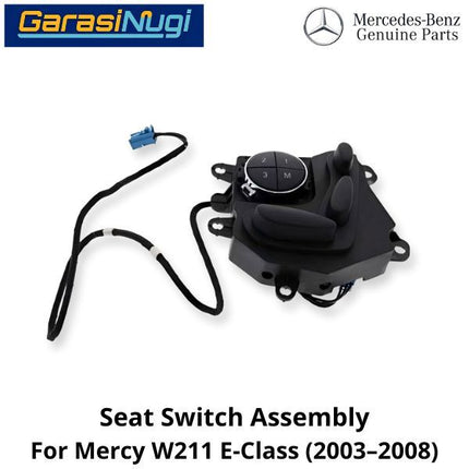 Seat Switch Mercy W211 Button Control Headrest Tombol Kursi Sandaran Kepala Assembly E240