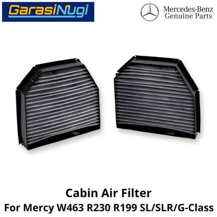 Cabin Air Mercy W463 R230 R199 Filter Saringan AC Kabin Mercedes G500 SLK SLR