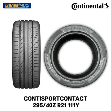 Continental Tire 295/40Z R21 111Y Contisport Contact Ban Depan Belakang