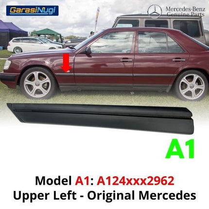 Fender Molding For Mercedes W124 Strip Pelindung Samping Bodi E230