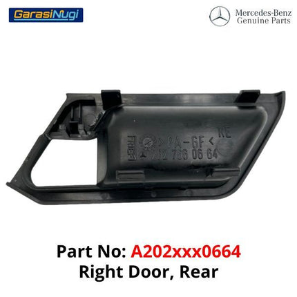 Cover Handle Mercy W202 Inner Door Penutup Tuas Pintu Dalam Belakang C180