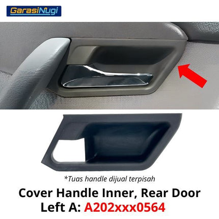 Cover Handle Mercy W202 Inner Door Penutup Tuas Pintu Dalam Belakang C180
