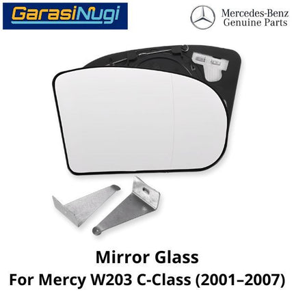 Mirror Glass Mercy W203 Cermin Kaca Spion Depan 2038100221 Mercedes C200
