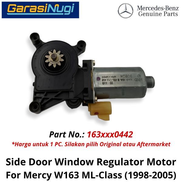 Power Window Mercy W245 Motor Lifter Wiper Dinamo Jendela Pintu ML