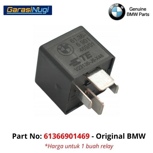 Relay For F10 E46 E60 E90 Sekring Contact Hitam Original BMW 61366901469