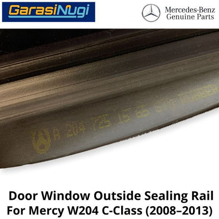 Exterior Door Mercy W204 Seal Rail Penutup Karet Jendela Kaca Pintu Depan C200