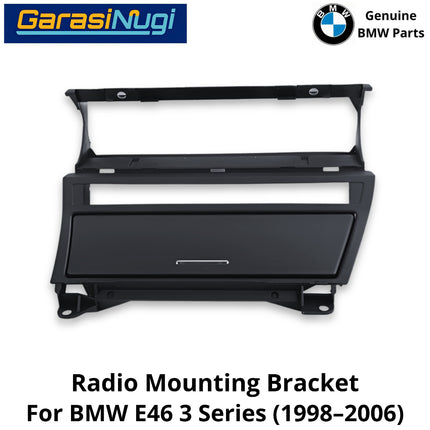 Instrumen Panel For BMW E46 Carrier Switch Center Console Dudukan Radio Asbak Konsol Tengah Depan 320 325