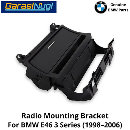 Instrumen Panel For BMW E46 Carrier Switch Center Console Dudukan Radio Asbak Konsol Tengah Depan 320 325