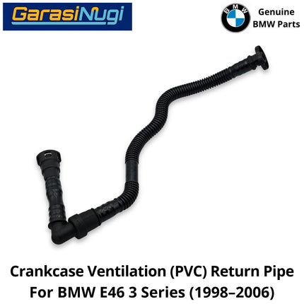 Crankcase Ventilation For BMW E46 PVC Return Hose Selang Ventilasi Bak Mesin 320 1998-2006