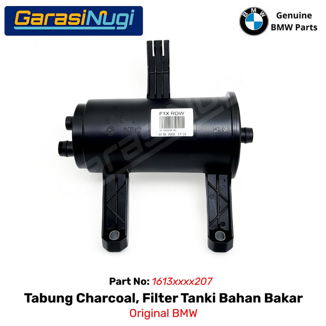 Tabung Charcoal BMW F10 F07 F06 Filter Arang Tanki Bahan Bakar Bensin Original 523 640
