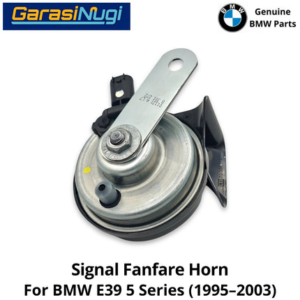 Horn Signal For BMW E39 LCI Fanfare High and Low Note Terompet Klakson 520 2001-2003