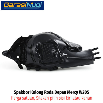 Front Fender Mercy W205 Spakbor Dalam Roda Depan Wheel Housing Covering Karpet Lumpur C200