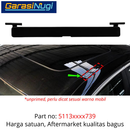 Roof Rail For BMW F10 List Profil Penutup Atap Rack Trim Molding 520 523 2010 - 2017