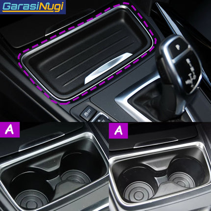 Cup Holder For BMW F30 F36 F34 Cover Trim Penutup Tempat Botol 318 320 420 320