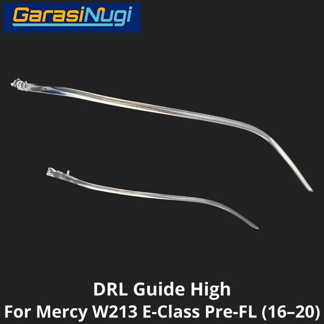 Sein DRL Guide Mercy W213 Pre-Facelift LED Eyebrow Light Lampu Alis Mercedes E200 E300 (2016–2020)