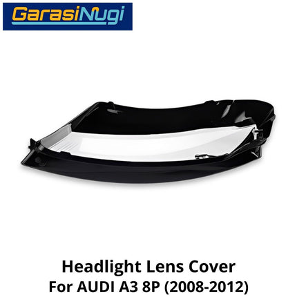 Mika Headlight AUDI A3 8P Facelift Lens Kaca Cover Lampu Depan (2008-2012)