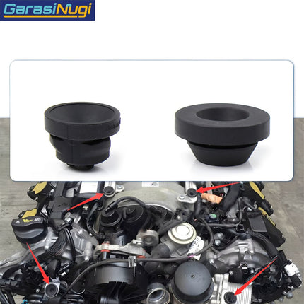 Rubber Pad For Mercedes Engine Cover Plate Bantalan Karet Pelat Penutup Mesin