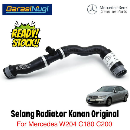 Selang Radiator Kanan Mercy W204 W207 Right Coolant Hose Original 2045010282 M271 C180 C200