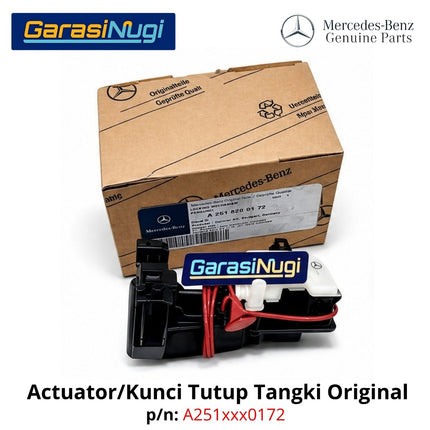Actuator Tutup Tangki Mercy W164 X164 W251 Motor Central Lock Original Assembly ML GL R300