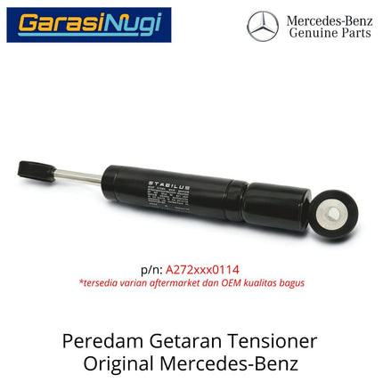 Shock Tensioner Mercedes W203 W204 W211 W212 Peredam Getaran Fanbelt Mesin M272 Original C230 E300