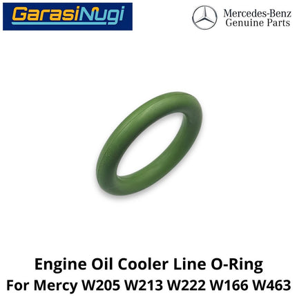 Engine Oil Cooler Mercy W205 W213 W222 W166 Seal Gasket Ring Pendingin Oli Mesin M111 M278 Mercedes C200 E200 GLC