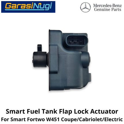 Fuel Tank Flap Smart Fortwo W453 C453 A453 Lock Actuator Aktuator Kunci Tutup Tanki Bahan Bakar (2008-2015)