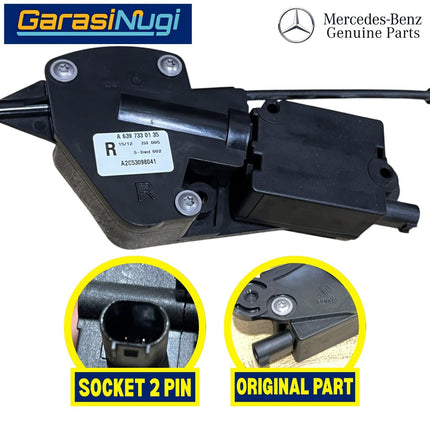 Door Lock Actuator Mercedes Vito Viano Motor Pengunci Pintu Geser Samping Original W639 2003 - 2014