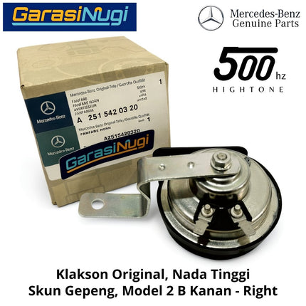 Klakson Nada Tinggi Mercedes W251 Horn Signal High Low Tone Original Mercy R350 2005 - 2017